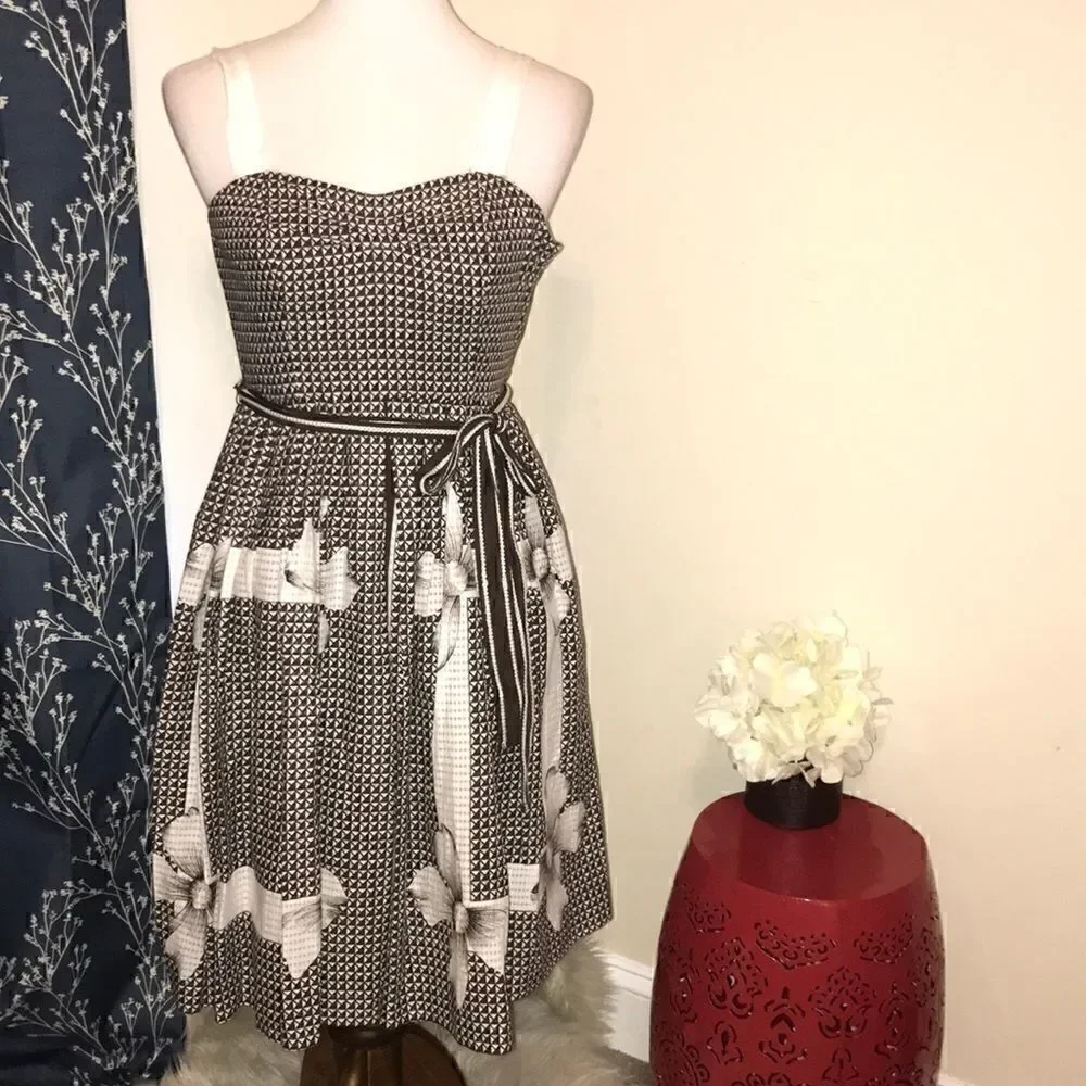 Anthro | Edme & Esyllte Annona Fit & Flare Dress